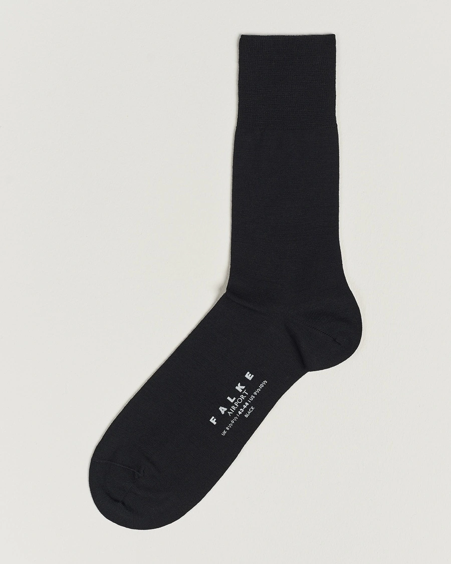 Falke Airport Socks Black – Schwarz