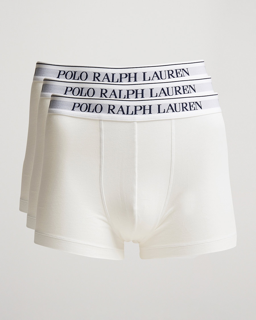 Polo Ralph Lauren 3-Pack Trunk White – Weiß