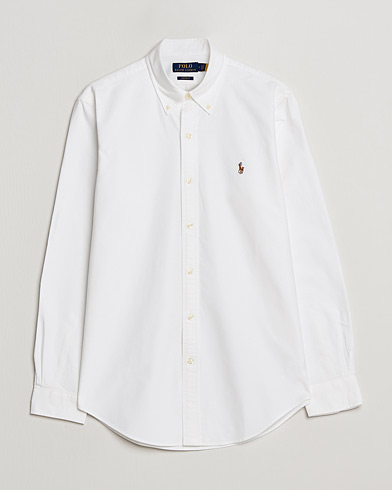 Herren | The Classics of Tomorrow | Polo Ralph Lauren | Custom Fit Oxford Shirt White