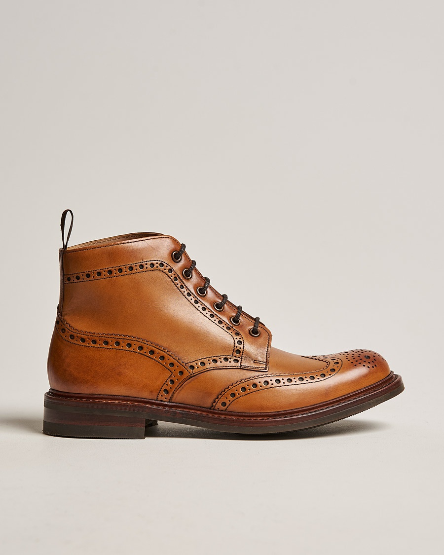 Loake 1880 Bedale Boot Tan Burnished Calf – Braun