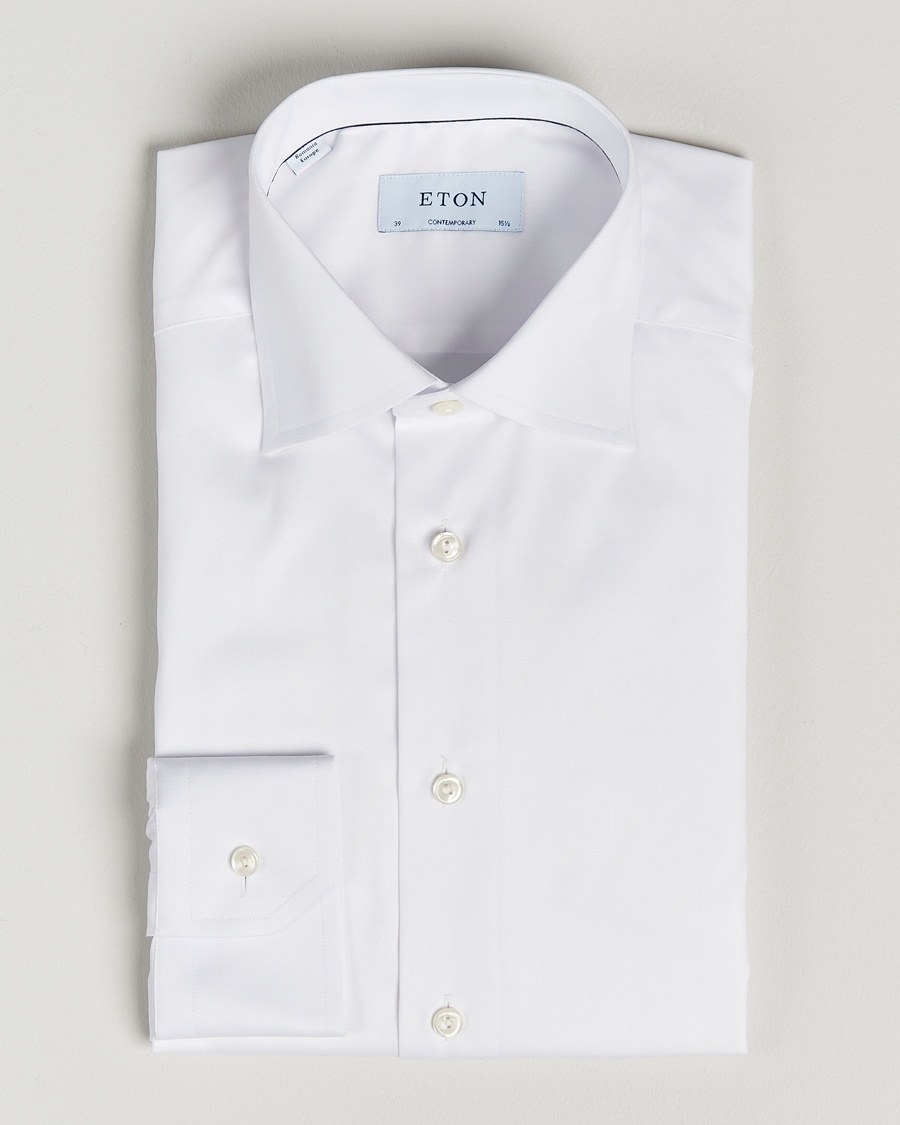 Eton Contemporary Fit Shirt White – Weiß