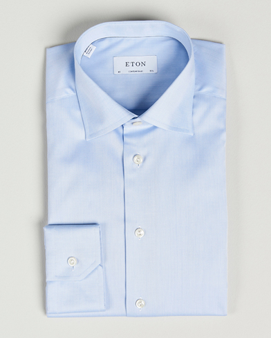 Herren | Festive | Eton | Contemporary Fit Shirt Blue