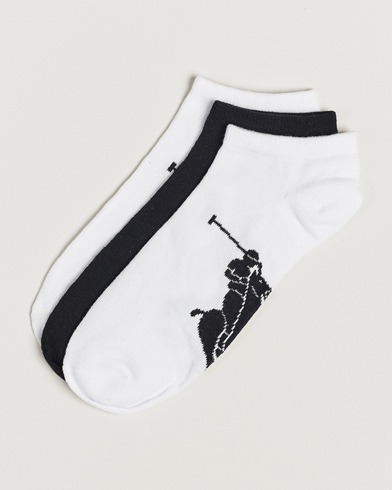 Herren | Sneaker | Polo Ralph Lauren | 3-Pack Sneaker Sock White/Black