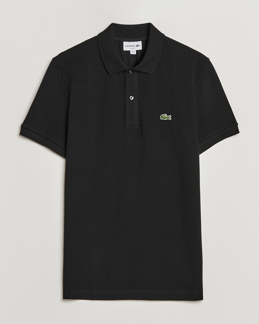 Lacoste Slim Fit Polo Piké Black – Schwarz