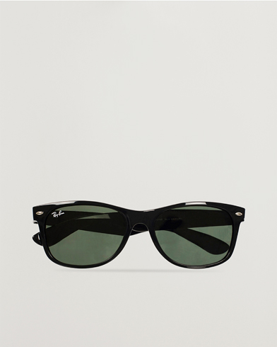 Herren | Sonnenbrillen | Ray-Ban | New Wayfarer Sunglasses Black/Crystal Green