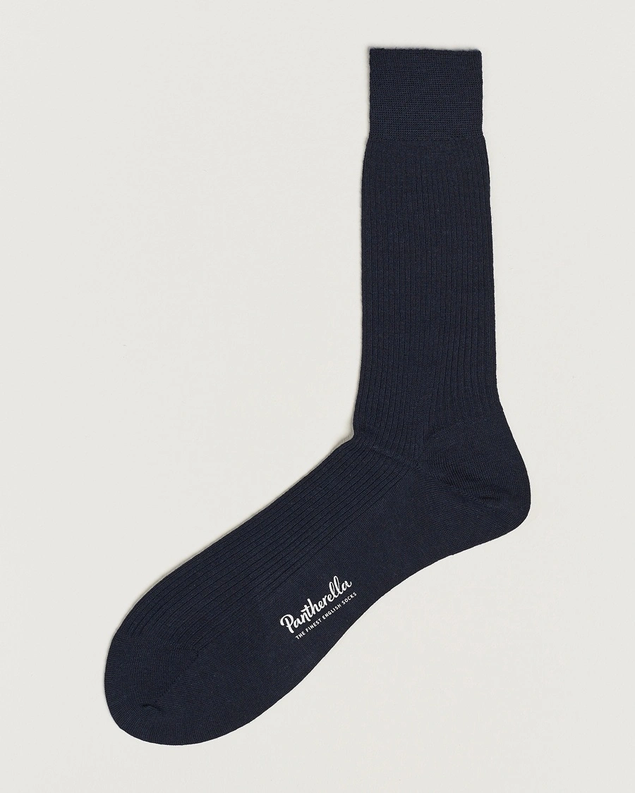 Pantherella Naish Merino/Nylon Sock Navy – Blau