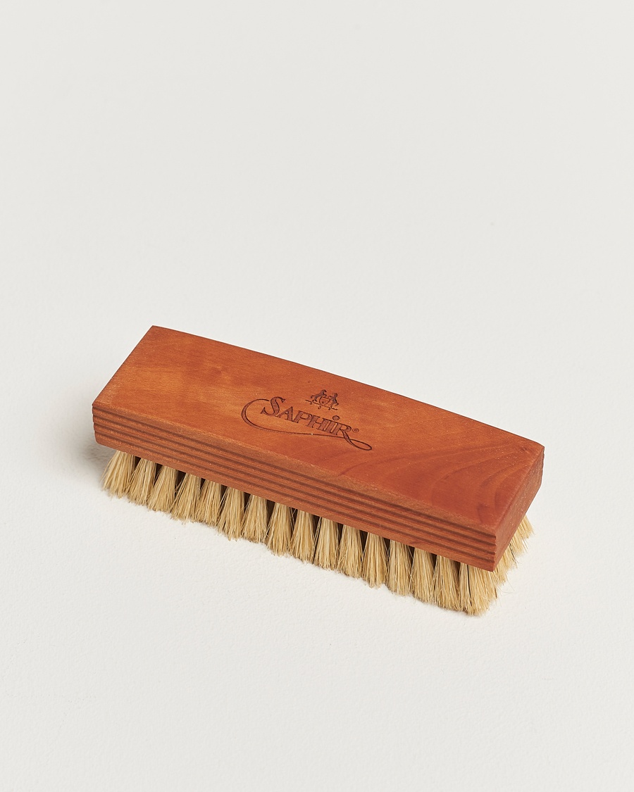 Saphir Medaille d'Or Gloss/Cleaning Brush Large White – Weiß