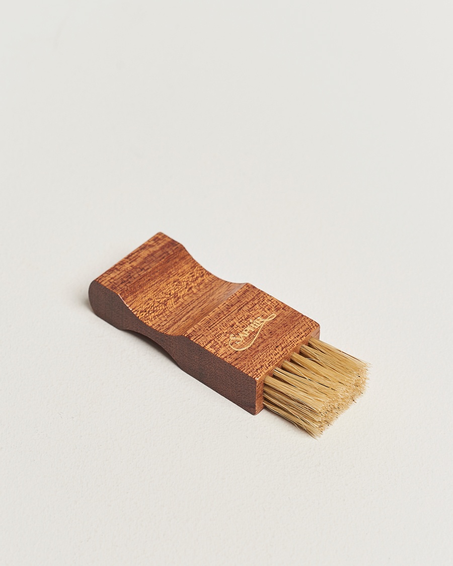 Saphir Medaille d'Or Jar Cleaning Brush Small White – Weiß