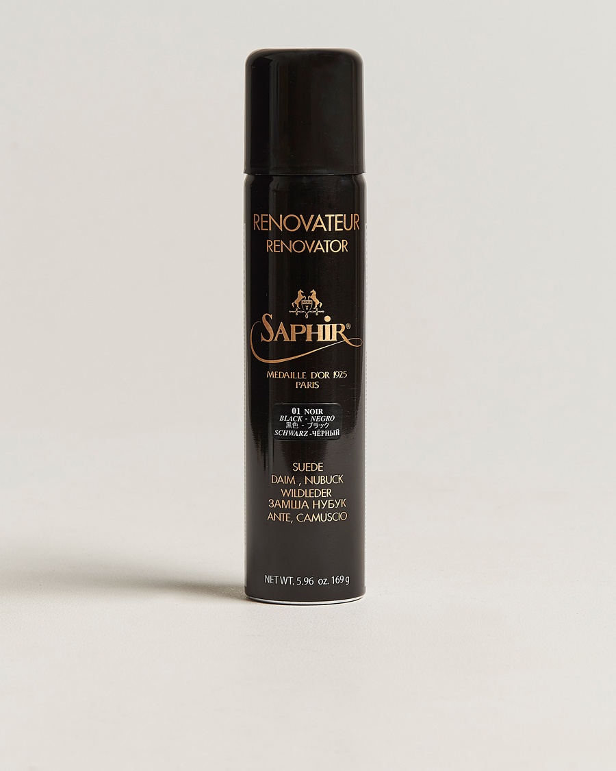 Saphir Medaille d'Or Renovateur Suede 250 ml Spray Black – Schwarz