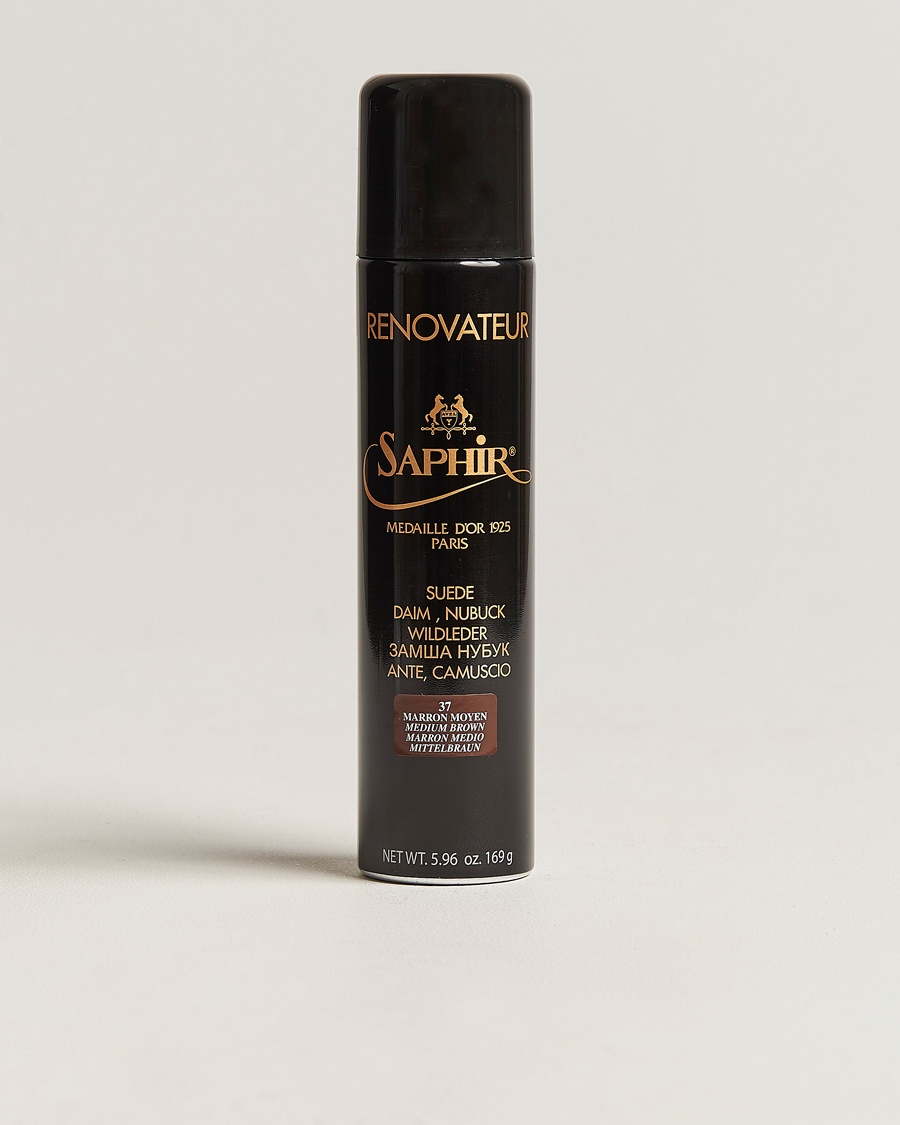 Saphir Medaille d'Or Renovateur Suede 250 ml Spray Medium Brown – Braun