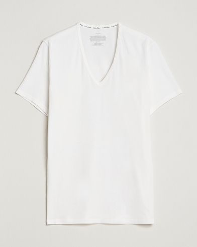 Herren | Multipack | Calvin Klein | Cotton V-Neck Tee 2-Pack White