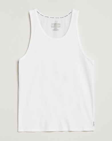 Herren | Unterhemden | Calvin Klein | Cotton Tank Top 2-Pack White