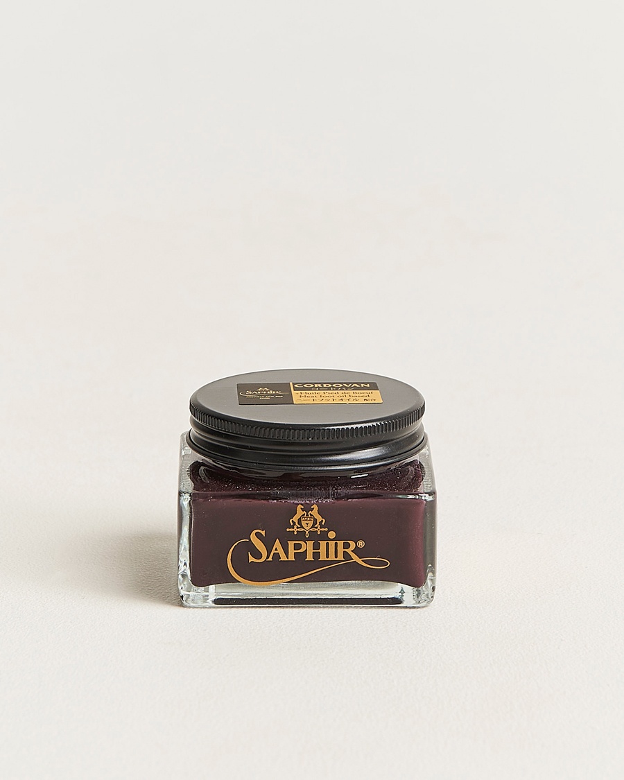 Saphir Medaille d'Or Cordovan Creme 75 ml Burgundy – Braun