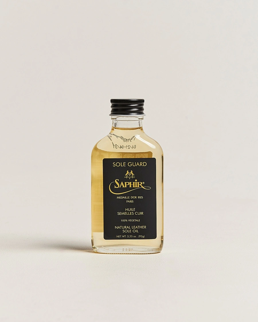 Saphir Medaille d'Or Sole Guard Leather Oil Neutral – Transparent