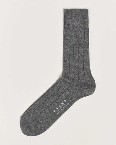 Herren |  | Falke | Lhasa Cashmere Socks Light Grey