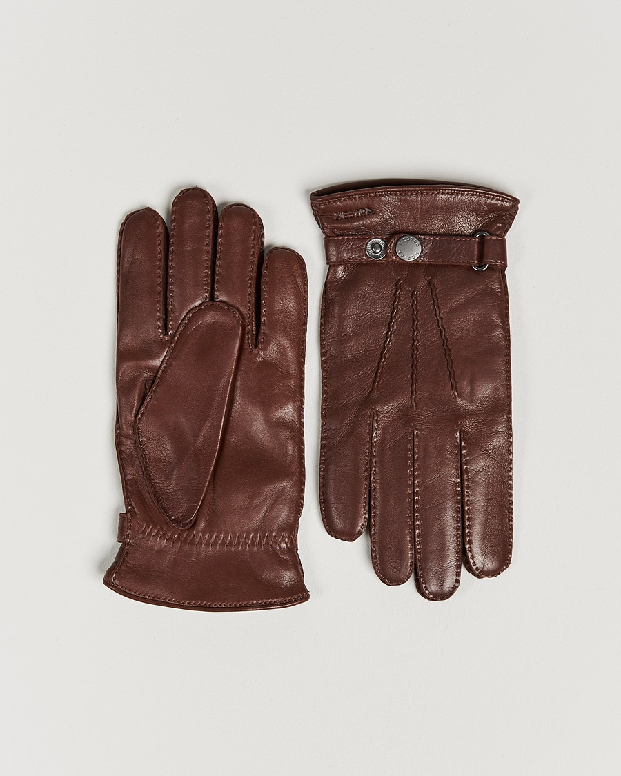 Hestra Jake Wool Lined Buckle Glove Chestnut – Braun