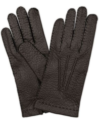 Hestra Peccary Handsewn Unlined Glove Black