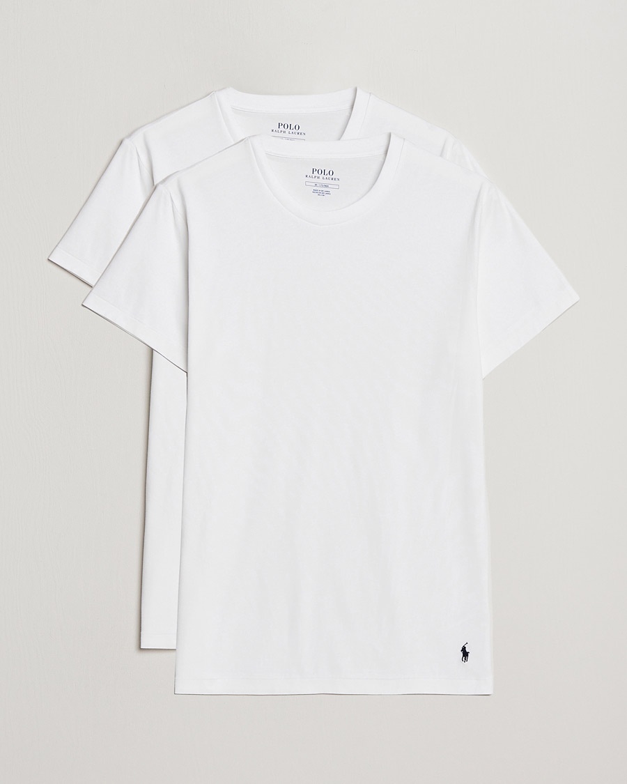 Polo Ralph Lauren 2-Pack Cotton Stretch T-Shirt White – Weiß