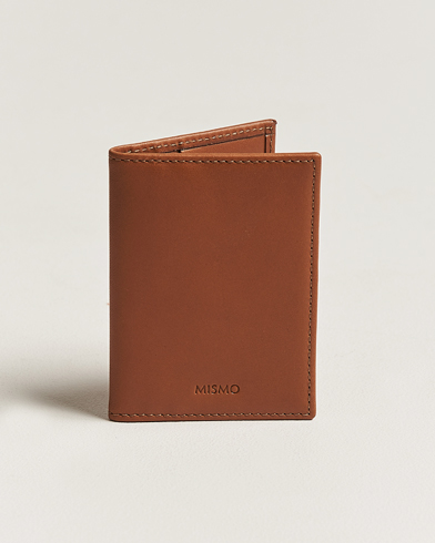 Herren | Normale Geldbörsen | Mismo | Cards Leather Cardholder Tabac