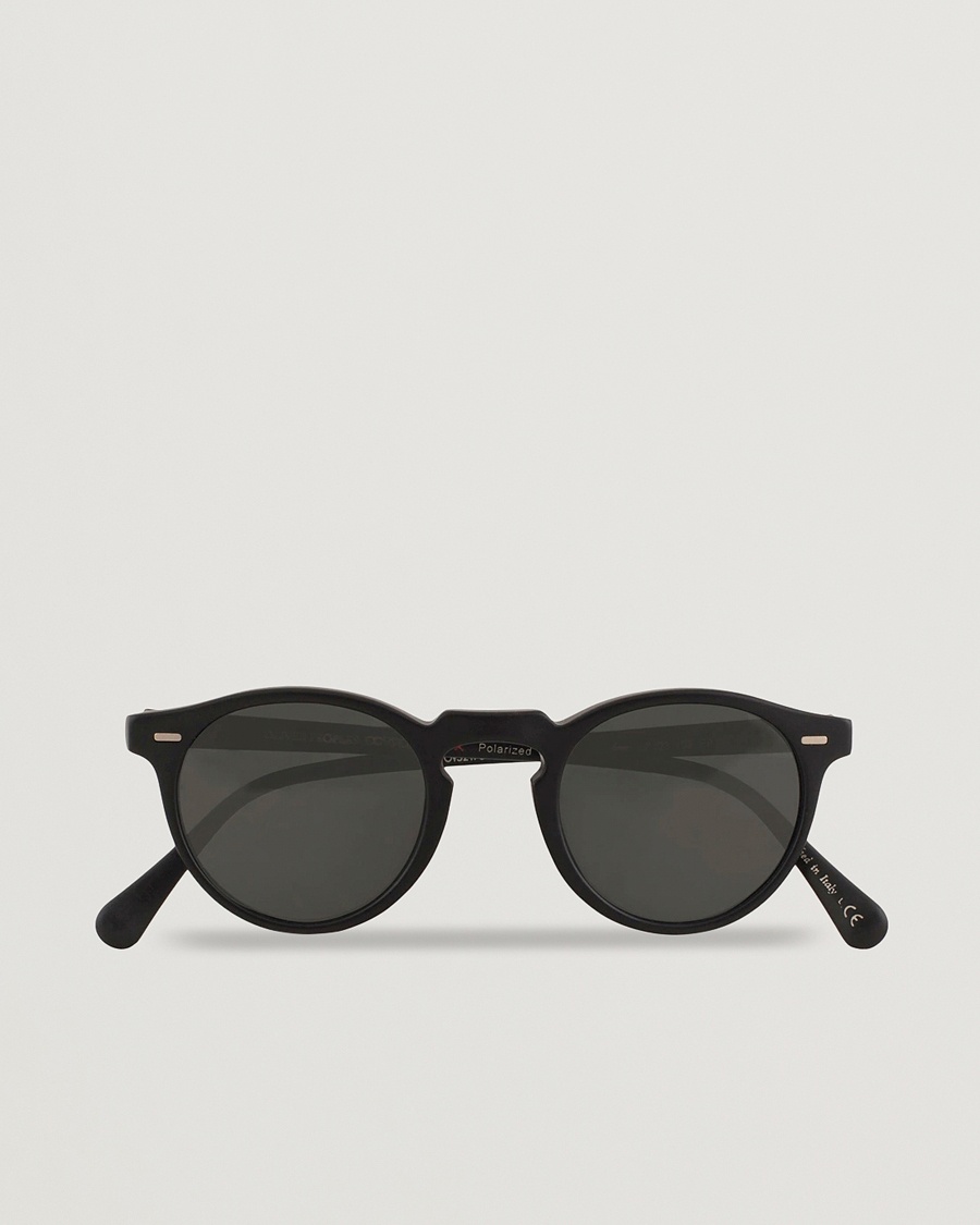 Oliver Peoples Gregory Peck Sunglasses Black/Midnight – Schwarz