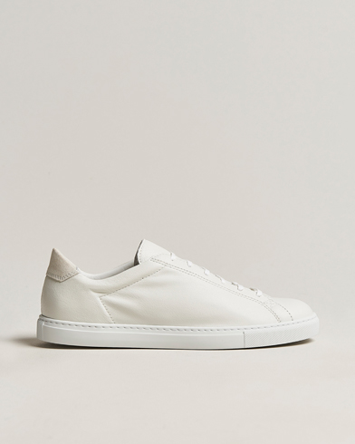 Herren | Weiße Sneakers | CQP | Racquet Sneaker White Leather