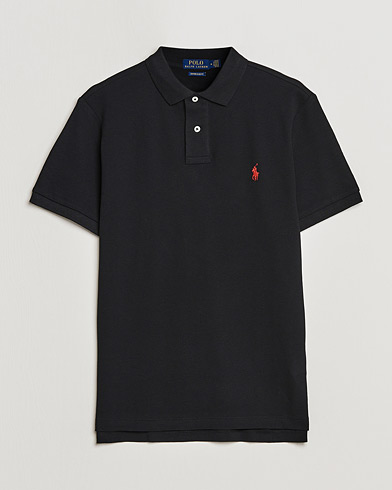 Herren | Kleidung | Polo Ralph Lauren | Custom Slim Fit Polo Black