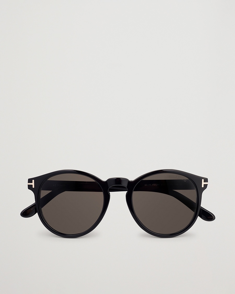 Tom Ford Ian FT0591 Sunglasses Shiny Black – Schwarz