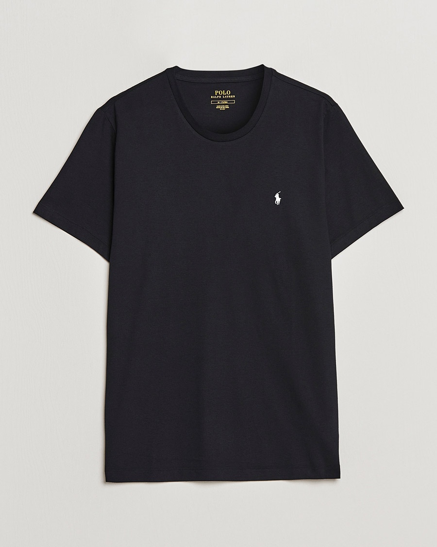 Polo Ralph Lauren Liquid Cotton Crew Neck T-Shirt Black – Schwarz
