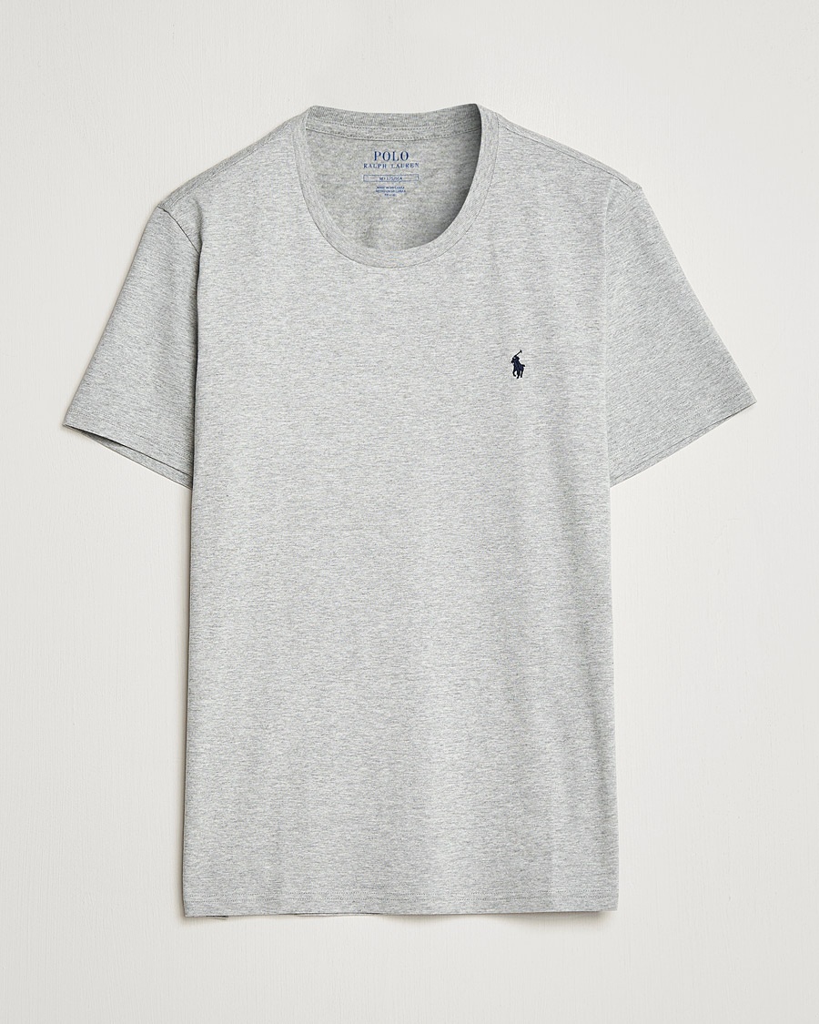 Polo Ralph Lauren Liquid Cotton Crew Neck T-Shirt Andover Heather – Grau