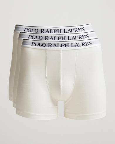 Herren | Unterwäsche | Polo Ralph Lauren | 3-Pack Stretch Boxer Brief White
