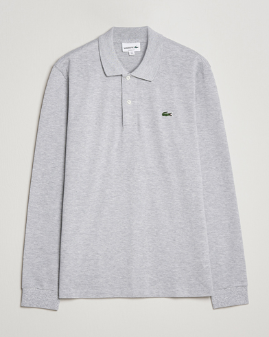 Herren | Langarm-Poloshirts | Lacoste | Long Sleeve Original Polo Grey