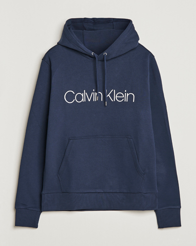 Herren |  | Calvin Klein | Front Logo Hoodie Navy