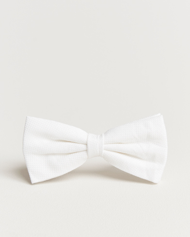 Herren | The Classics of Tomorrow | Amanda Christensen | Cotton Pique Pre Tie White