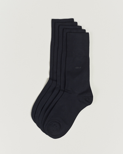 Herren | New Nordics | CDLP | 5-Pack Bamboo Socks Navy Blue
