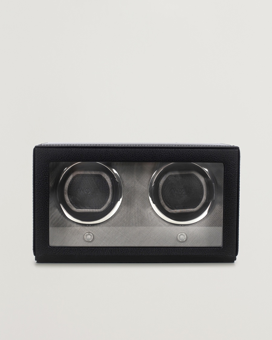 WOLF Cub Double Winder With Cover Black – Schwarz