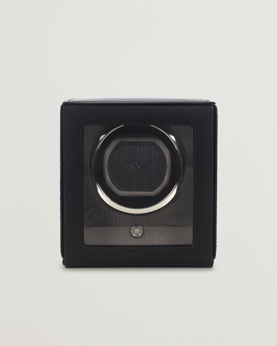 WOLF Cub Single Winder With Cover Black – Schwarz