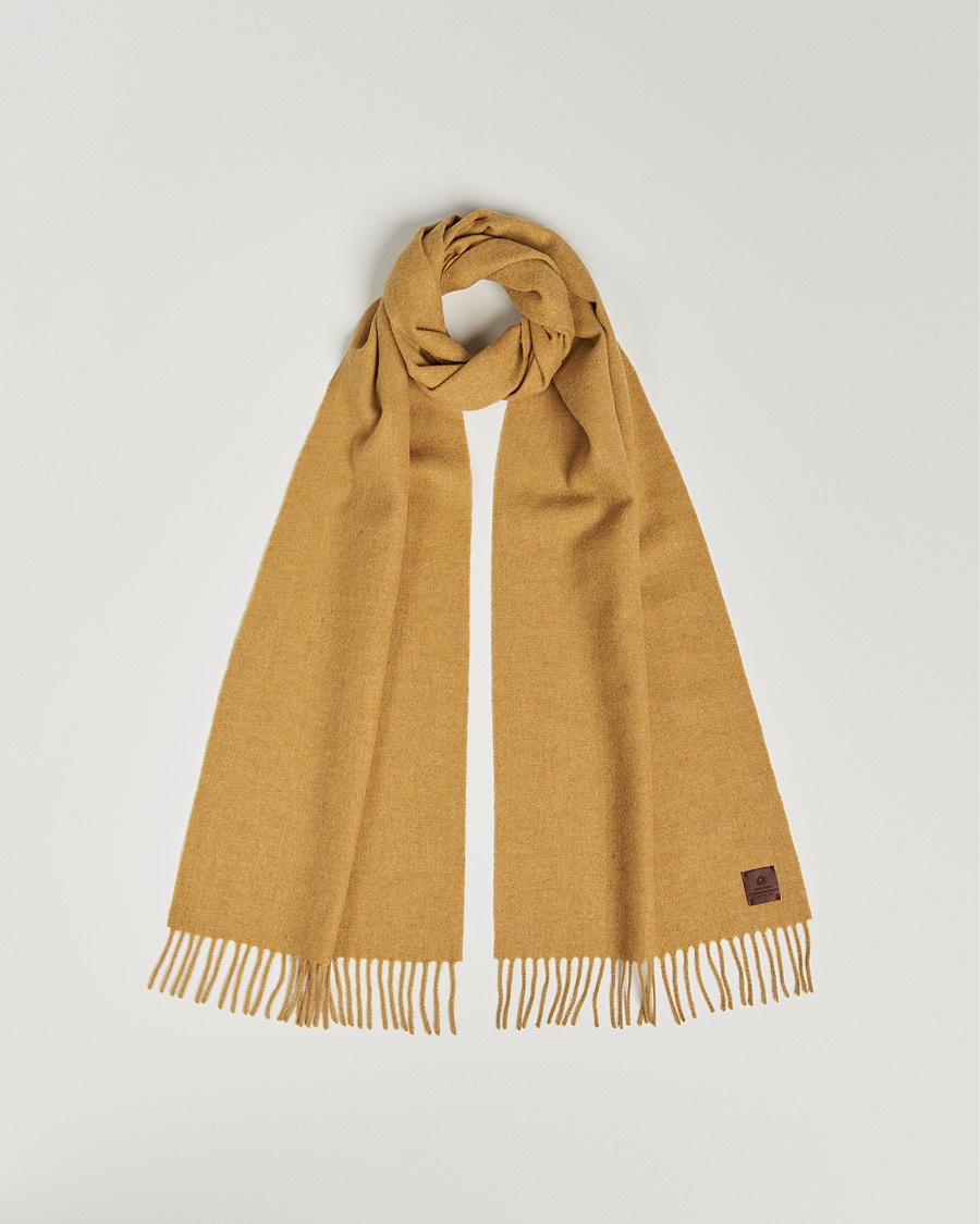 Amanda Christensen Amanda ChristensenWool ScarfYellow Melange – Gelb