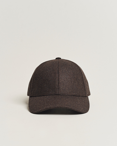 Herren |  | Varsity Headwear | Flannel Baseball Cap Walnut Brown