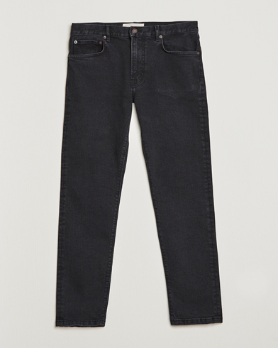 Herren | Schwartze Jeans | Jeanerica | TM005 Tapered Jeans Black 2 Weeks