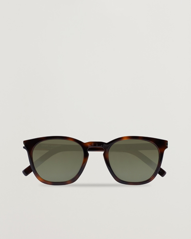 Herren | Sonnenbrillen | Saint Laurent | SL 28 Sunglasses Havana/Green