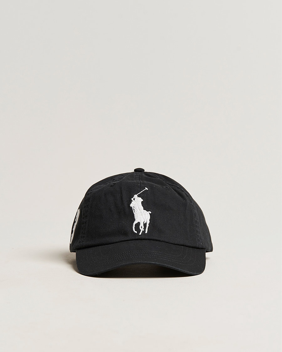 Polo Ralph Lauren Big Pony Cap RL Black – Schwarz