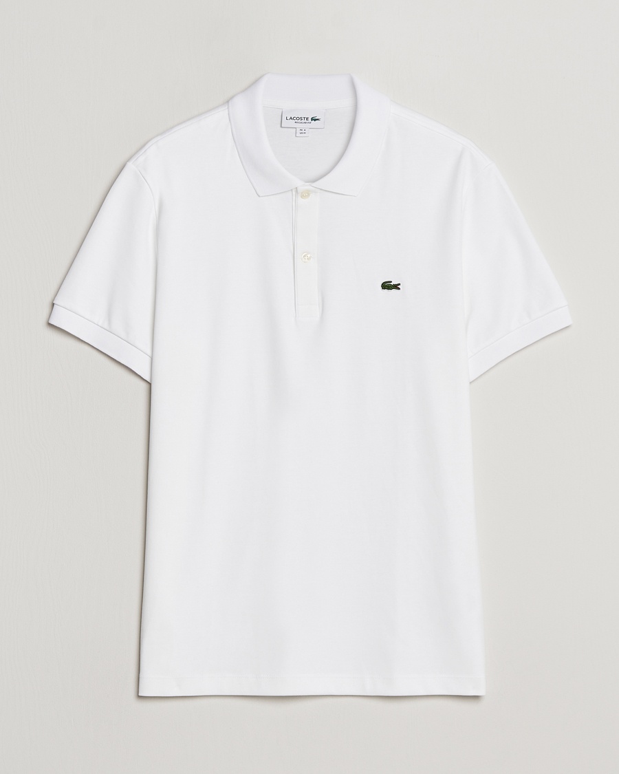 Lacoste Pima Interlock Piké White – Weiß