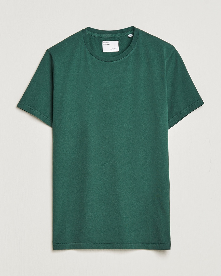 Colorful Standard Classic Organic T-Shirt Emerald Green – Grün