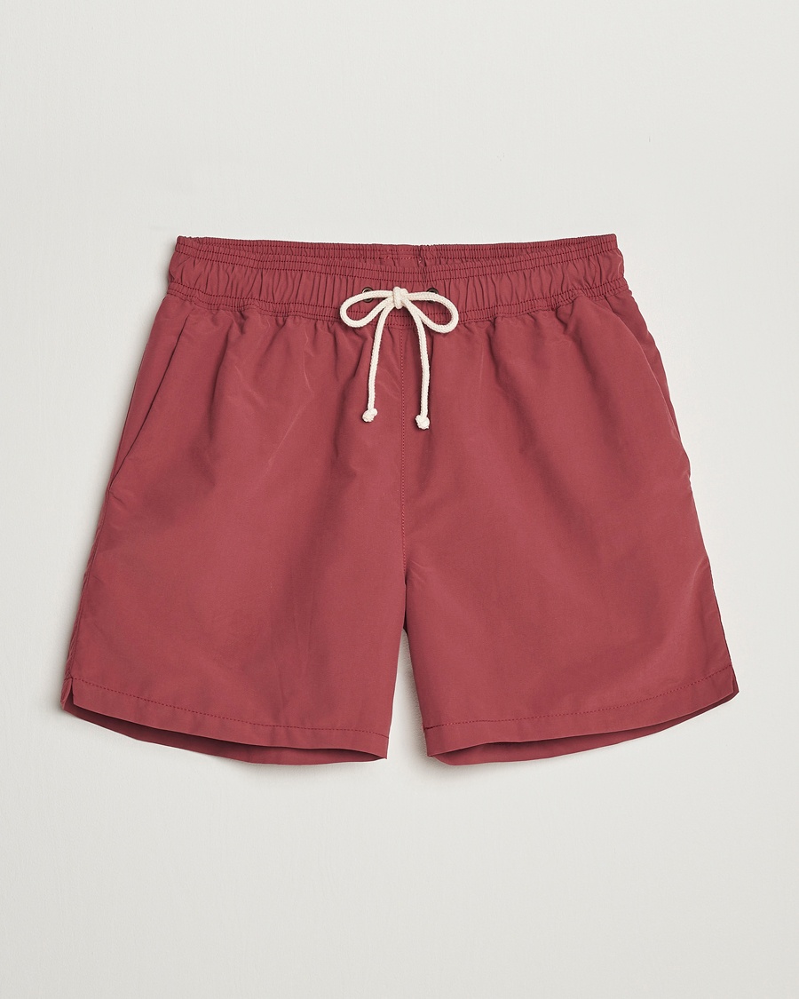 Ripa Ripa Plain Swimshorts Soft Red – Rot