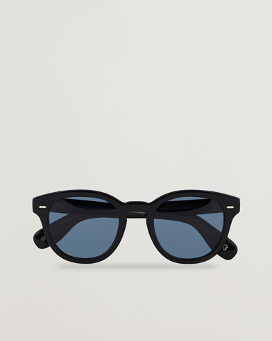 Herren | Runde Sonnenbrillen | Oliver Peoples | Cary Grant Sunglasses Black/Blue