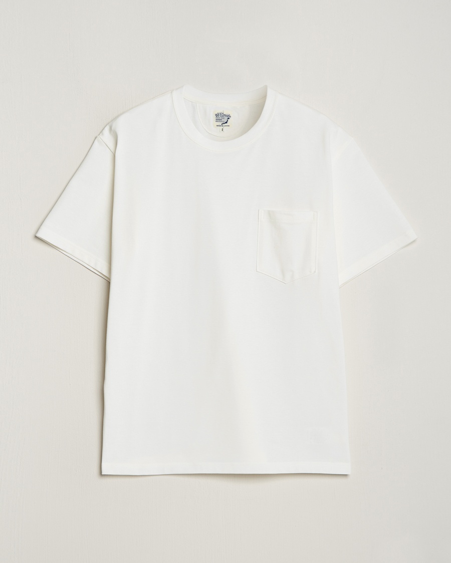 orSlow Pocket T-Shirt White – Weiß