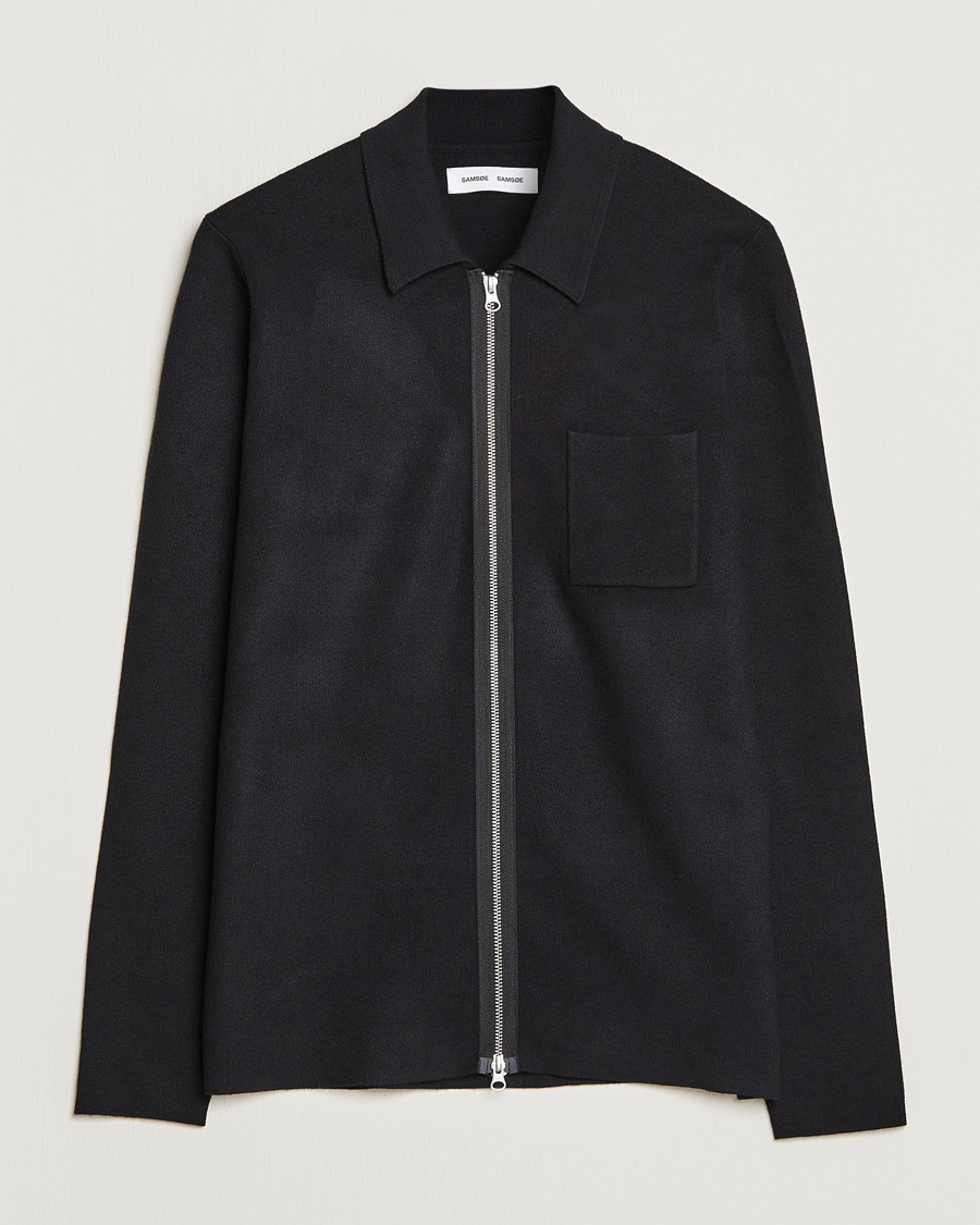 Samsøe Samsøe Guna Full Zip Black – Schwarz