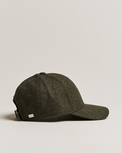 Herren |  | Varsity Headwear | Flannel Baseball Cap Forest Green