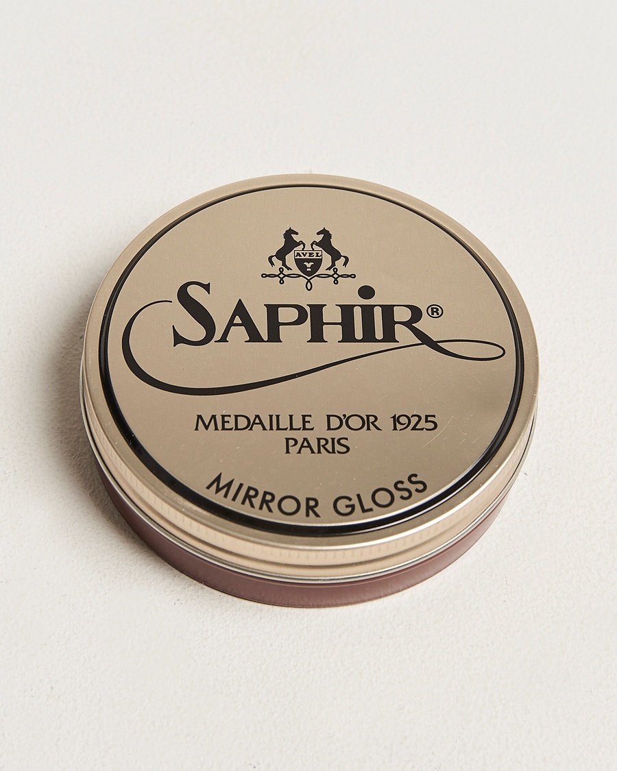Saphir Medaille d'Or Mirror Gloss 75ml Light Brown – Braun