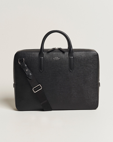 Herren |  | Smythson | Panama Lightweight Briefcase Black